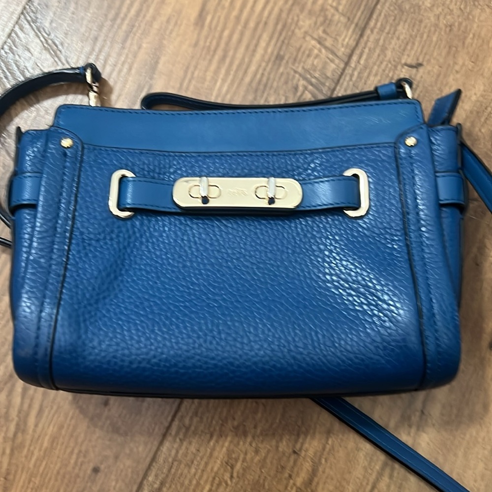 Coach Blue Crossbody Bag